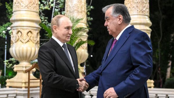 Государственный визит президента Владимира Путина в Таджикистан - Sputnik Тоҷикистон