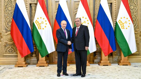 Государственный визит президента Владимира Путина в Таджикистан - Sputnik Тоҷикистон