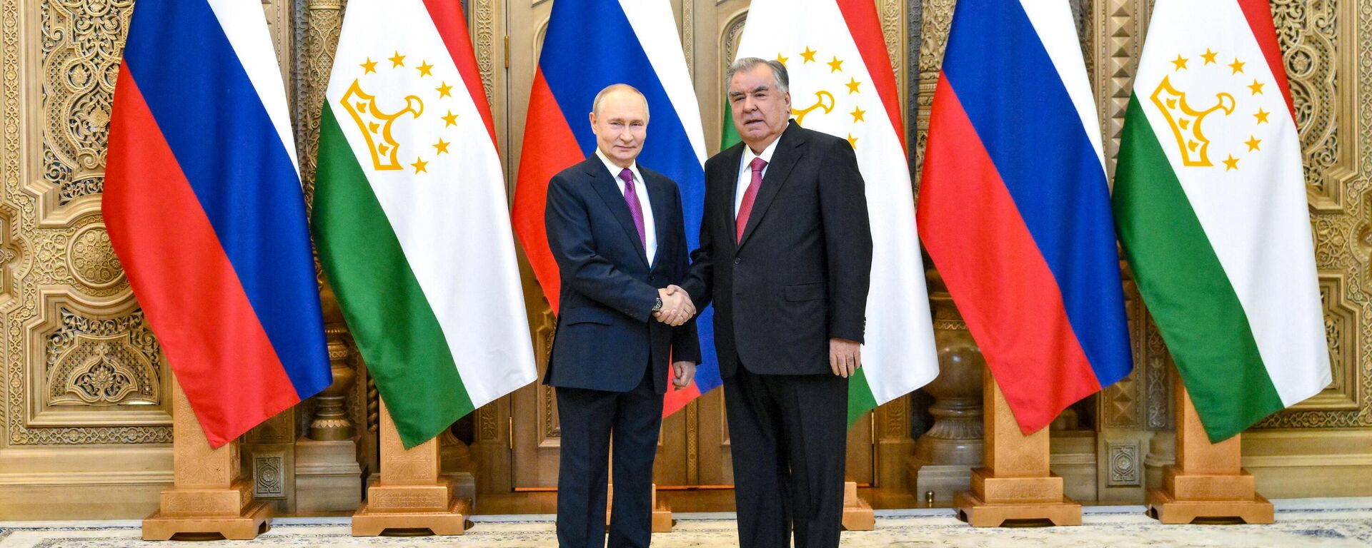 Государственный визит президента Владимира Путина в Таджикистан - Sputnik Тоҷикистон, 1920, 09.10.2025