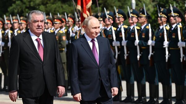 Государственный визит президента Владимира Путина в Таджикистан - Sputnik Таджикистан