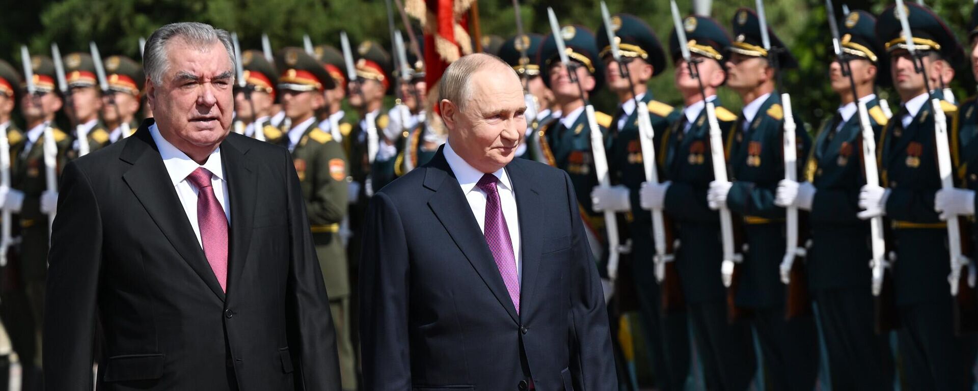 Государственный визит президента Владимира Путина в Таджикистан - Sputnik Таджикистан, 1920, 11.10.2025