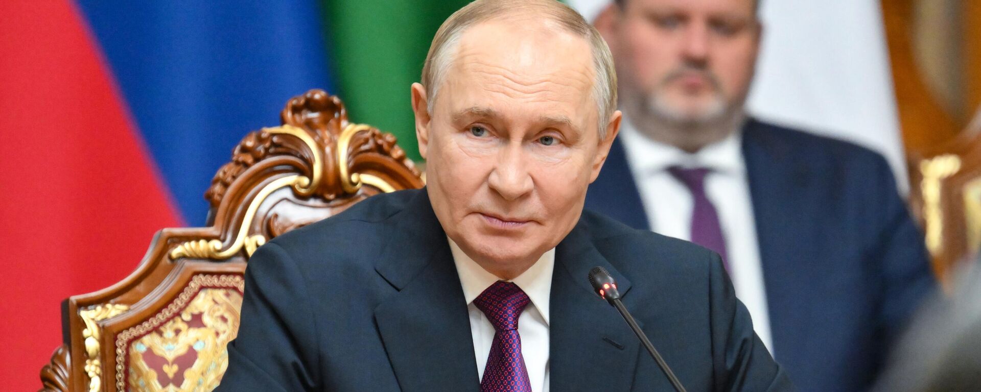 Государственный визит президента Владимира Путина в Таджикистан - Sputnik Тоҷикистон, 1920, 09.10.2025