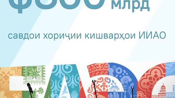 Ҳаҷми савдои хориҷии ИИАО ба 800 миллиард доллар наздик шуда, дар тӯли 10 сол тақрибан 40% афзоиш ёфтааст - Sputnik Тоҷикистон