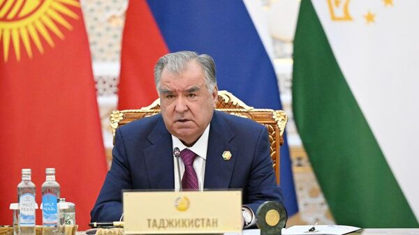 Эмомалӣ Раҳмон дар ҳамоиши «Осиёи Марказӣ-Русия» ба густариши робитаҳои тиҷоративу иқтисодӣ, таъкид кард - Sputnik Тоҷикистон
