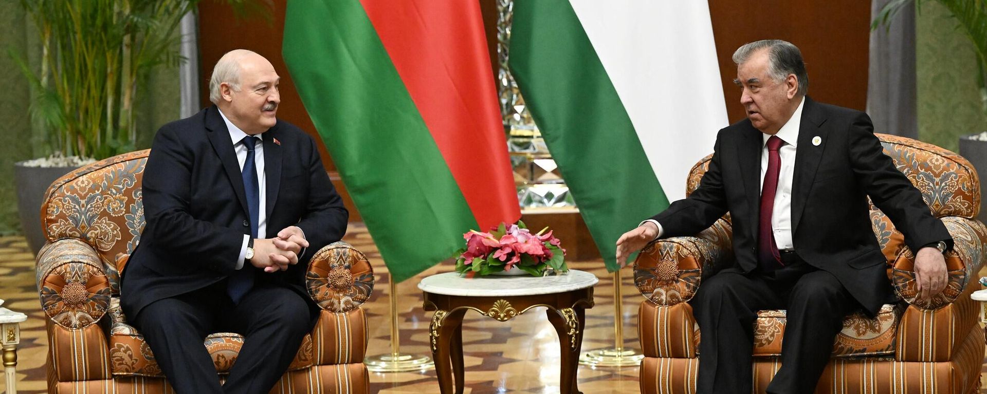 Встреча Эмомали Рахмона с Президентом Республики Беларусь Александром Лукашенко - Sputnik Таджикистан, 1920, 24.07.2026