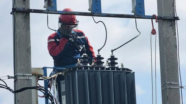 Як қисми кӯчаҳои Душанбе бебарқ мемонанд - Sputnik Тоҷикистон