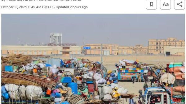 Пакистан привел в повышенную готовность войска на границе с Афганистаном, пишет Reuters - Sputnik Таджикистан