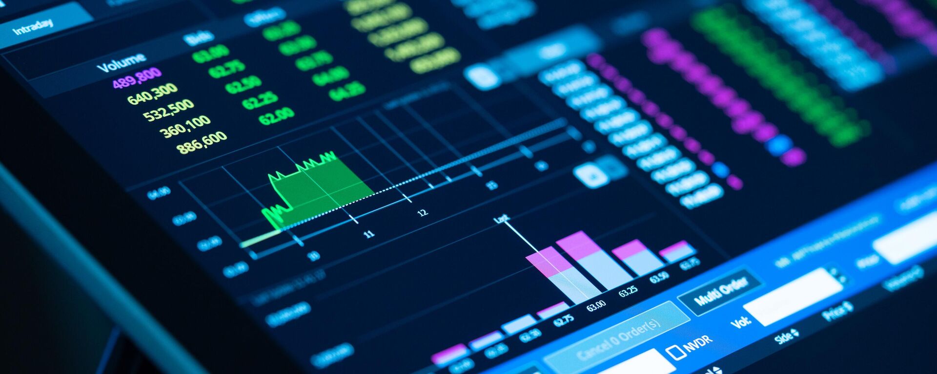 График торговли на фондовом рынке - Sputnik Таджикистан, 1920, 16.10.2025