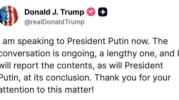 Трамп заявил, что сейчас разговаривает с Путиным - Sputnik Таджикистан