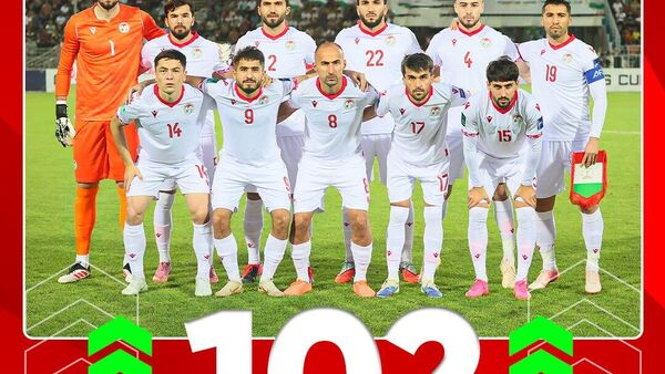 Сборная Таджикистана заняла 102-е место в рейтинге FIFA - Sputnik Таджикистан