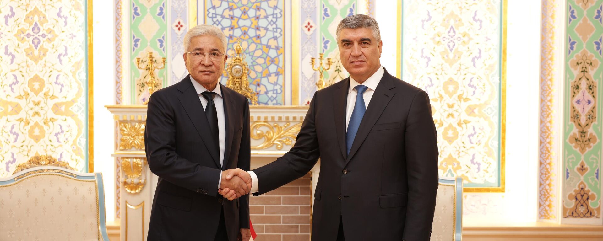 Встреча Генерального прокурора Республики Таджикистан Х.С. Вохидзода и Генерального секретаря СНГ И.Н. Тасмагамбетова. - Sputnik Тоҷикистон, 1920, 20.10.2025