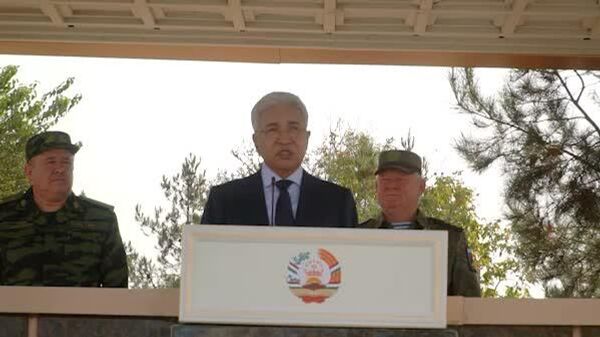 🪖Вот так в Таджикистане торжественно открыли маневры ОДКБ, на которых выступил генсек Имангали Тасмагамбетов, передает пресс-центр учений - Sputnik Таджикистан