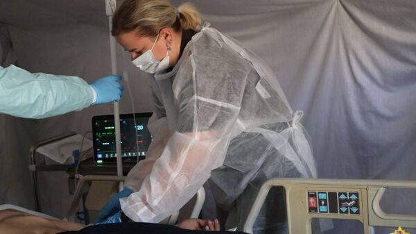 🩺 Военные медики стран ОДКБ совместно спасали зараженных на учениях в Таджикистане - Sputnik Таджикистан