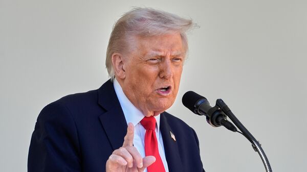 Президент США Дональд Трамп - Sputnik Тоҷикистон