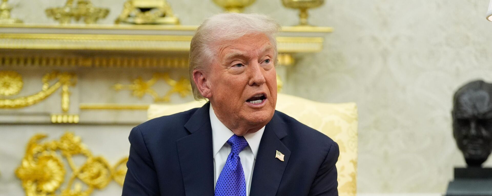 Президент США Дональд Трамп. Архивное фото - Sputnik Тоҷикистон, 1920, 23.10.2025