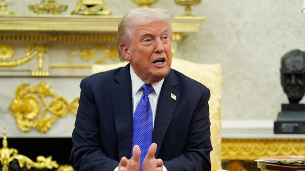 Президент США Дональд Трамп. Архивное фото - Sputnik Тоҷикистон