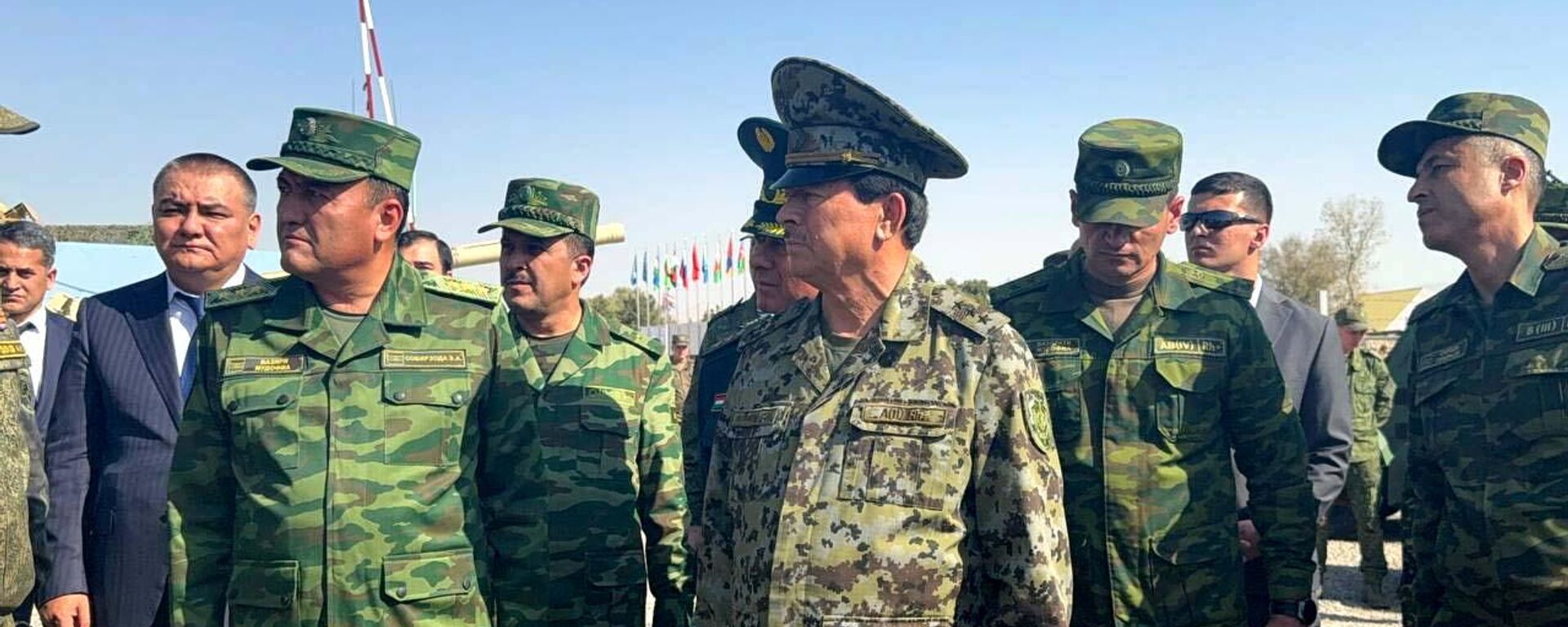 Выставка вооружения стран СНГ и ОДКБ на совместных антитеррористических учениях Содружество-Антитеррор - 2025 на полигоне Фахробод - Sputnik Таджикистан, 1920, 24.10.2025