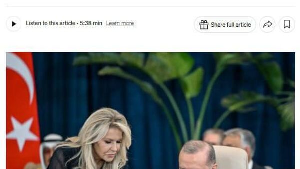 Турция может оказать поддержку ХАМАС и помочь восстановить позиции в секторе Газа, пишет New York Times - Sputnik Таджикистан