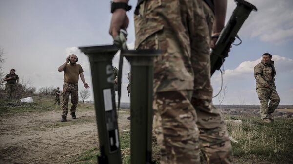 Украинские военнослужащие. Архивное фото - Sputnik Тоҷикистон