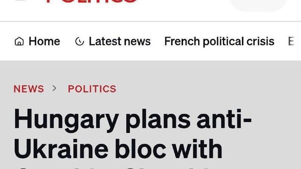 Маҷористон бо Ҷумҳурии Чех ва Словакия иттифоқи зидди Украина эҷод мекунад - Sputnik Тоҷикистон