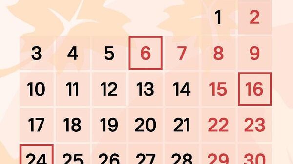 Тоҷикистониҳо дар моҳи охири тирамооҳ 19 рӯзи корӣ ва 11 истироҳатӣ доранд - Sputnik Тоҷикистон