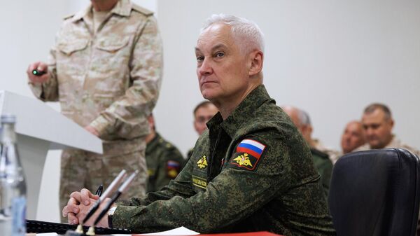 Министр обороны РФ Андрей Белоусов  - Sputnik Тоҷикистон