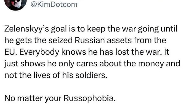 Зеленский воюет за деньги ЕС, а не за жизни, заявил основатель файлообменника Megaupload Ким Дотком - Sputnik Таджикистан