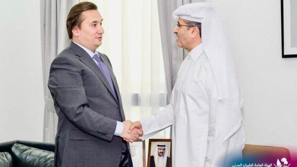 Тоҷикистону Қатар масъалаҳои ба роҳ мондани парвозҳои доимӣ дар самти Душанбе–Давҳа, парвозҳои боркашонӣ (карго) ва рушди бизнес-авиатсияро мавриди баррасӣ карданд - Sputnik Тоҷикистон