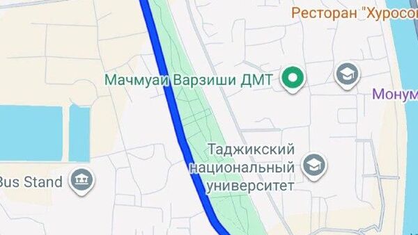 Ҳаракати нақлиёт дар кӯчаи Ганҷавӣ аз кӯчаи Карамова то хиёбони Сомонии Душанбе сар аз соати 22:00-и 5 ноябр баста мешавад - Sputnik Тоҷикистон