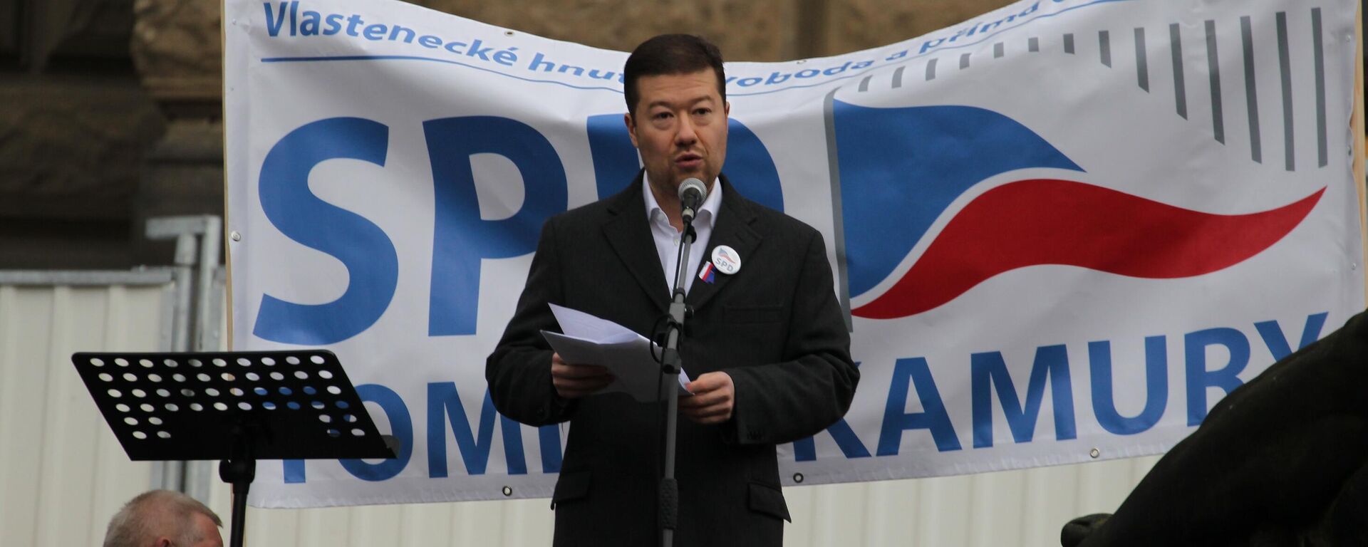 Чешский предприниматель, политик, общественный деятель Томио Окамура - Sputnik Тоҷикистон, 1920, 07.11.2025