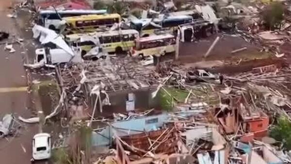 Дар Бразилия дар натиҷаи гирдбод 750 нафар осеб диданд - Sputnik Тоҷикистон