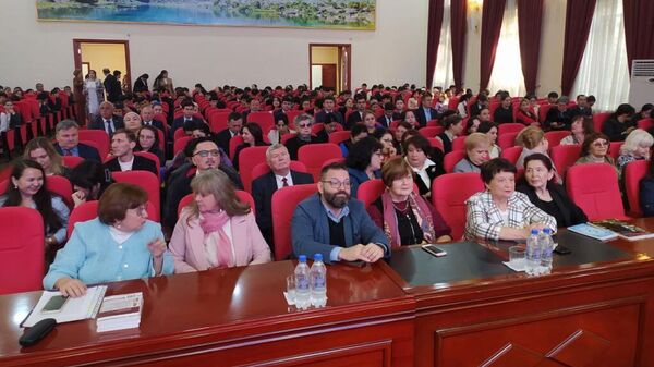 Международная конференция Русский язык и литература в странах Центральной Азии - Sputnik Таджикистан