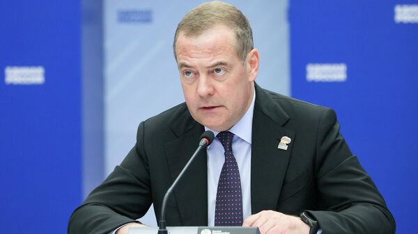 Заместитель председателя Совета безопасности РФ Дмитрий Медведев   - Sputnik Таджикистан
