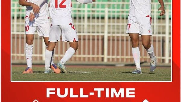 Дастаи наврасони Тоҷикистон (U15) дар бозии дуюми санҷишӣ бар дастаи наврасони Русия (U-14) пирӯз шуд - Sputnik Тоҷикистон