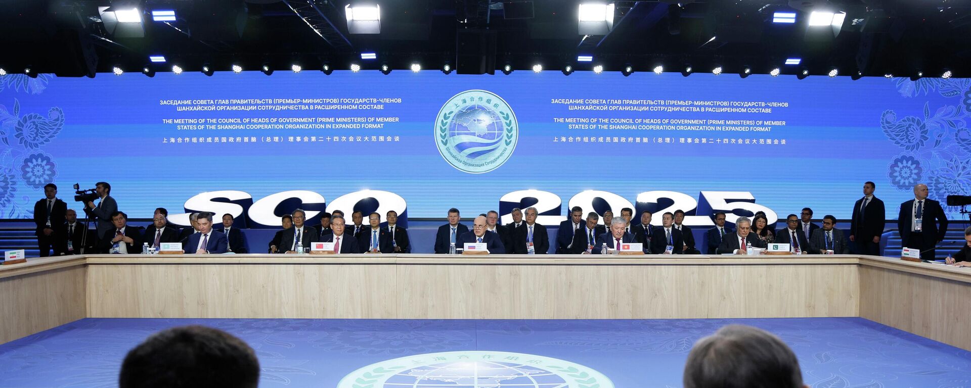Заседание Совета глав правительств государств – членов ШОС - Sputnik Таджикистан, 1920, 19.11.2025