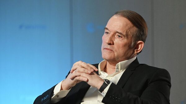 Виктор Медведчук. Архивное фото - Sputnik Тоҷикистон