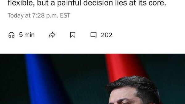 США могут передать Киеву Томагавки вместо размещения европейских войск в стране после урегулирования конфликта, пишет Washington Post - Sputnik Таджикистан