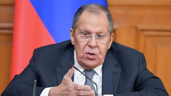 Министр иностранных дел РФ Сергей Лавров  - Sputnik Тоҷикистон