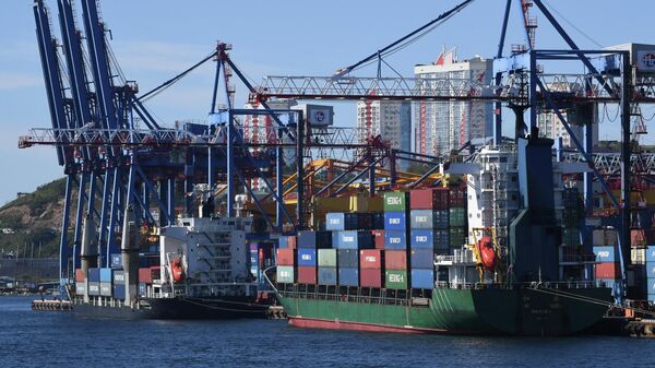 Владивостокский морской торговый порт - Sputnik Таджикистан