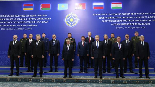 Совместное заседание СМИД, СМО и КССБ ОДКБ  - Sputnik Таджикистан