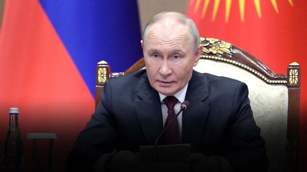 Суханронии Владимир Путин дар ҷаласаи СПАД дар Бишкек - Sputnik Тоҷикистон