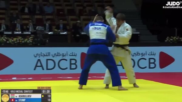 Муҳиддин Асадуллоев барандаи медали нуқраи мусобиқаи Abu Dhabi Grand Slam 2025шуд - Sputnik Тоҷикистон