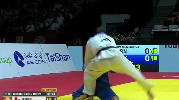 Сунатулло Мӯсоев (-81 кг) ҷудокори дигари тоҷик дар Abu Dhabi Grand Slam 2025 медали биринҷӣ гирифт - Sputnik Тоҷикистон