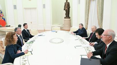 Президент Владимир Путин встретился со спецпосланником Стивеном Уиткоффом