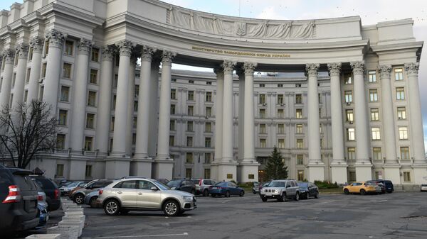 Здание МИД Украины в Киеве - Sputnik Таджикистан