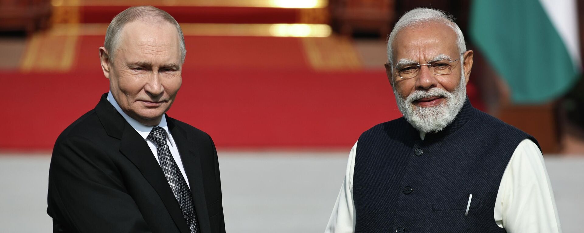 Государственный визит президента РФ Владимира Путина в Индию - Sputnik Таджикистан, 1920, 05.12.2025