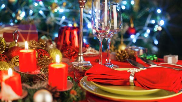 Рождественский стол  - Sputnik Таджикистан