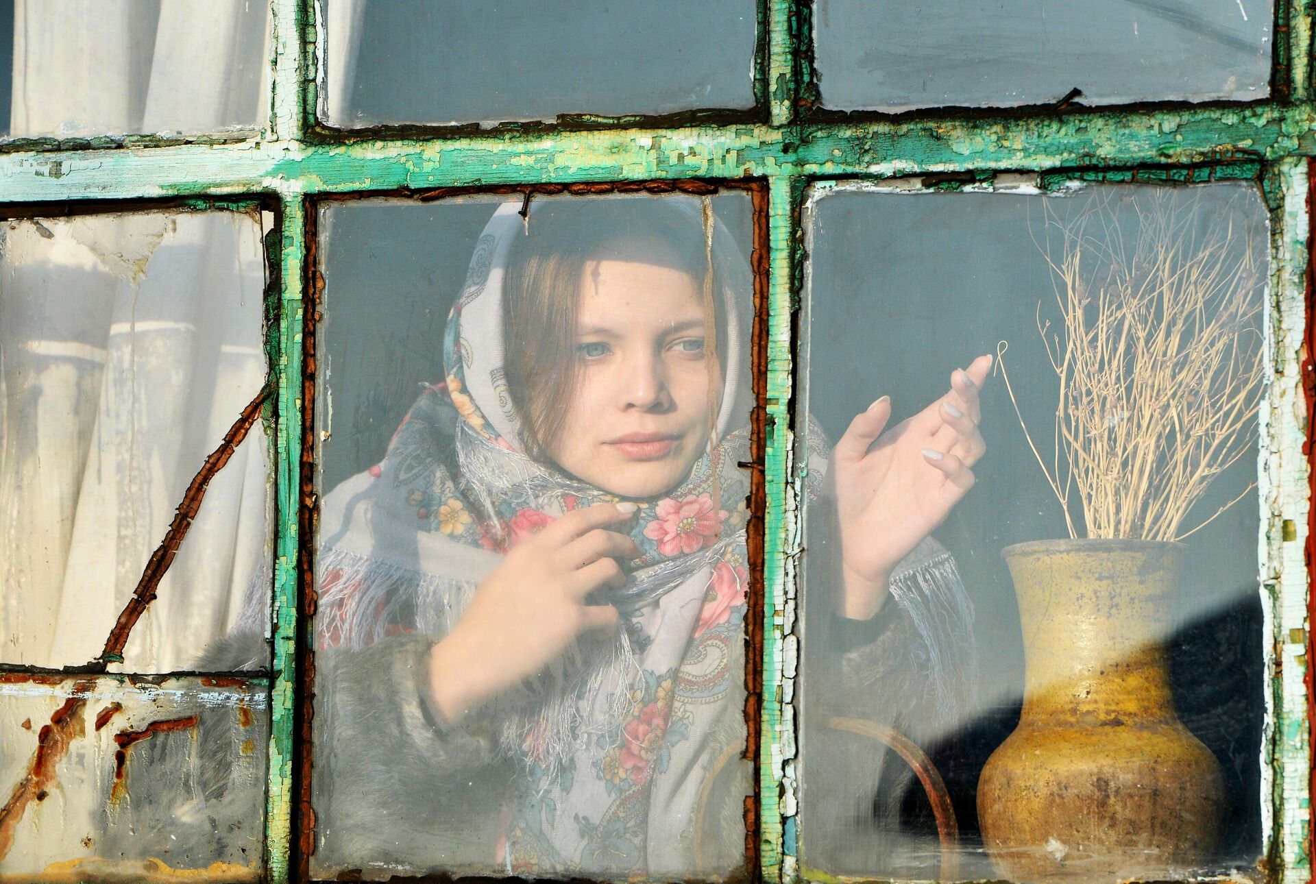 Святки в казачьем поселке Черноречье Челябинской области - Sputnik Таджикистан, 1920, 05.12.2025