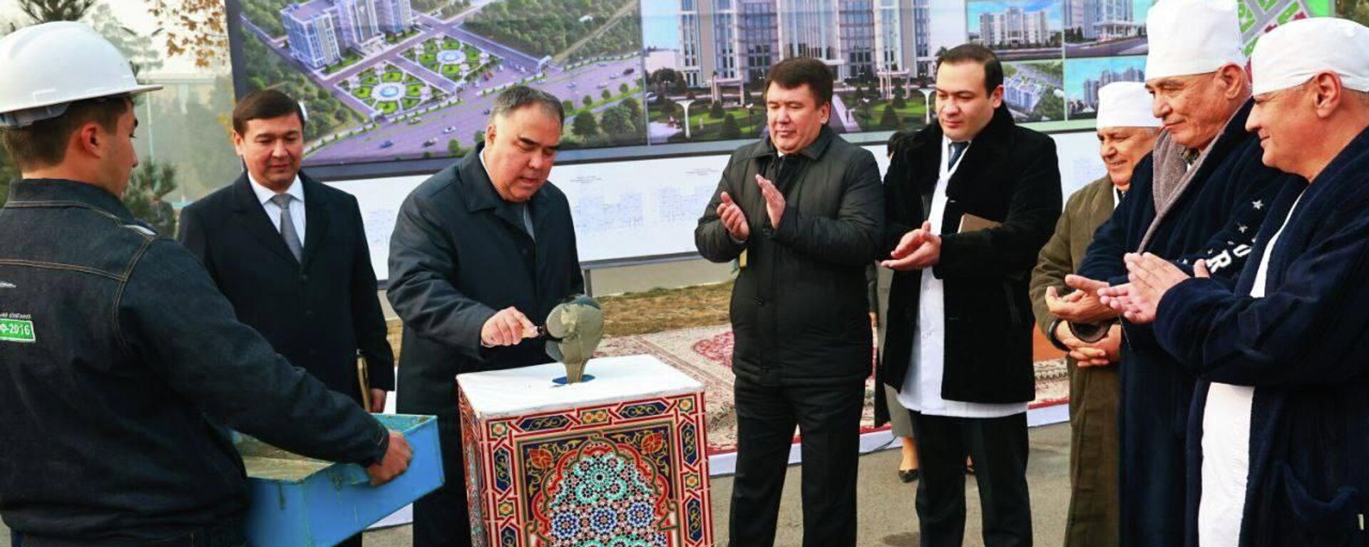 Оғози сохтмони беморхонаи перинаталии вилояти Суғд - Sputnik Таджикистан, 1920, 07.12.2025