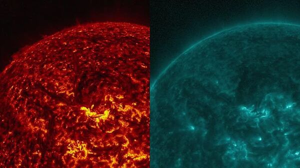 Солнце неспокойно: сразу две вспышки предпоследнего класса М зафиксировали ученые - Sputnik Таджикистан